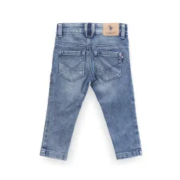 U.S. Polo Assn. Boys Blue Solid Jeans image 2
