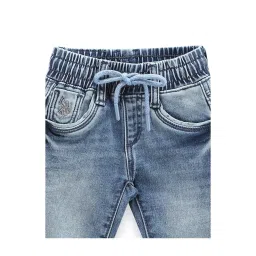 U.S. Polo Assn. Boys Blue Solid Jeans image 3