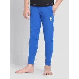 U.S. Polo Assn. Boys Blue Solid Joggers-picture-15