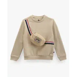 u.s. polo assn. Boys Brand Print Regular Fit Cotton Round-Neck Sweatshirt-picture-24