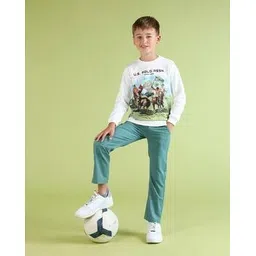 u.s. polo assn. Boys Brand Print Regular Fit Sweatshirt-picture-28