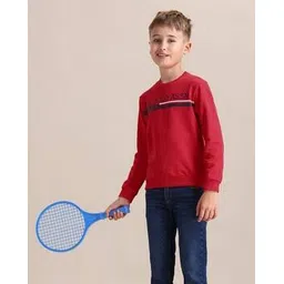 u.s. polo assn. Boys Brand Print Regular Fit Sweatshirt-picture-21