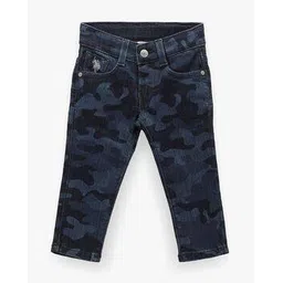 u.s. polo assn. Boys Camouflage Print Regular Fit Jeans-picture-12