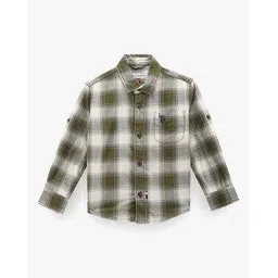 u.s. polo assn. Boys Checked Regular Fit Shirt-picture-27