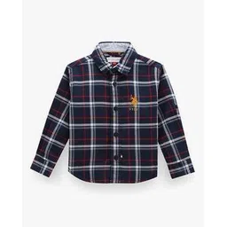 u.s. polo assn. Boys Checked Regular Fit Shirt-picture-26