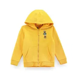 u.s. polo assn. Boys Graphic Print Regular Fit Hoodie-picture-46