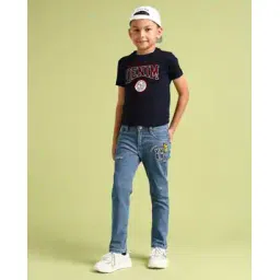 u.s. polo assn. Boys Light-Wash Distressed Straight Fit Jeans-picture-48