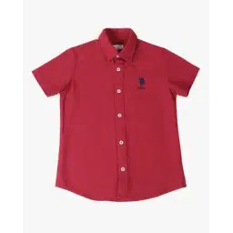 u.s. polo assn. Boys Logo Embroidered Shirt-picture-29