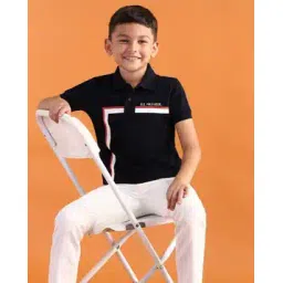 u.s. polo assn. Boys Logo Print Cotton Polo T-Shirt-picture-20