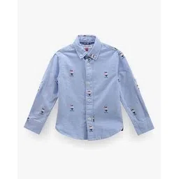 u.s. polo assn. Boys Logo Print Regular Fit Shirt-picture-47