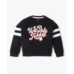 u.s. polo assn. Boys Logo Print Regular Fit Sweatshirt-picture-26