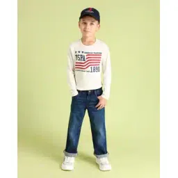 u.s. polo assn. Boys Mid-Wash Regular Fit Jeans-picture-26