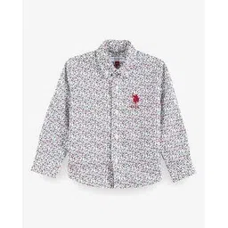 u.s. polo assn. Boys Printed Regular Fit Shirt-picture-45