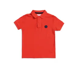 U.S. Polo Assn. Boys Red Cotton Polos image 3
