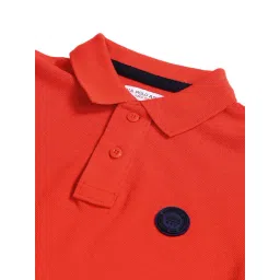 U.S. Polo Assn. Boys Red Cotton Polos image 5
