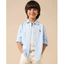 u.s. polo assn. Boys Stripes Regular Fit Shirt-picture-14