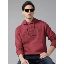 U.S. Polo Assn. Brand Logo Applique Detail Hooded Fleece Pullover-picture-19