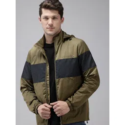 U.S. Polo Assn. Colourblocked Hooded Tailored Jacket-picture-24