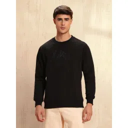 U.S. Polo Assn. Denim Co. Black Cotton Regular Fit Logo Printed Sweatshirt-picture-32