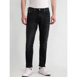 U.S. Polo Assn. Denim Co. Black Cotton Tapered Fit Jeans-picture-10