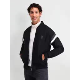 U.S. Polo Assn. Denim Co. Black Regular Fit Logo Printed Jacket-picture-46