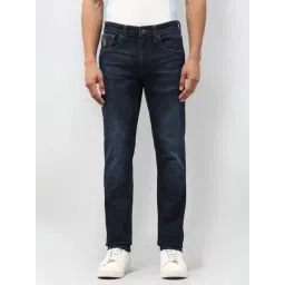 U.S. Polo Assn. Denim Co. Blue Cotton Skinny Fit Solid Jeans-picture-21