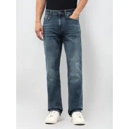 U.S. Polo Assn. Denim Co. Blue Cotton Straight Fit Jeans-picture-34