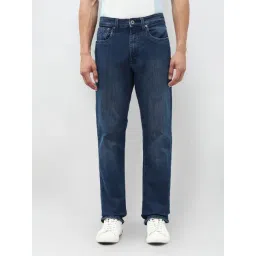 U.S. Polo Assn. Denim Co. Blue Cotton Straight Fit Jeans-picture-46