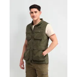 U.S. Polo Assn. Denim Co. Green Cotton Regular Fit Jacket-picture-22