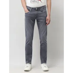 U.S. Polo Assn. Denim Co. Grey Cotton Slim Fit Jeans-picture-24