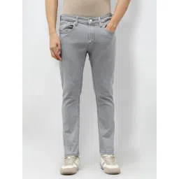 U.S. Polo Assn. Denim Co. Grey Cotton Slim Fit Jeans-picture-12