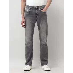 U.S. Polo Assn. Denim Co. Grey Cotton Straight Fit Jeans-picture-17