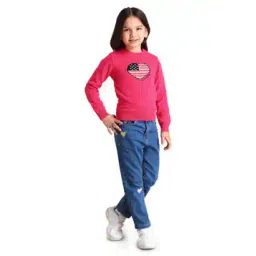 u.s. polo assn. Girl Graphic Print Round-Neck sweater-picture-20