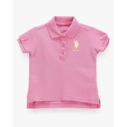 u.s. polo assn. Girls Logo Embroidered Polo T-Shirt-picture-34