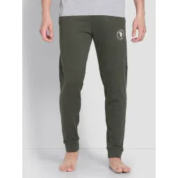 U.S. Polo Assn. Green Cotton Regular Fit Lounge Pants-picture-23