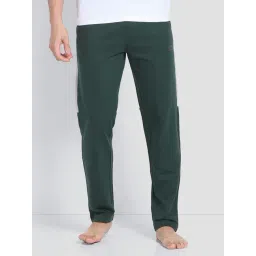 U.S. Polo Assn. Green Cotton Regular Fit Lounge Pants image 1