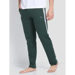 U.S. Polo Assn. Green Cotton Regular Fit Lounge Pants image 3