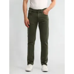 U.S. Polo Assn. Green Cotton Slim Fit Jeans-picture-23