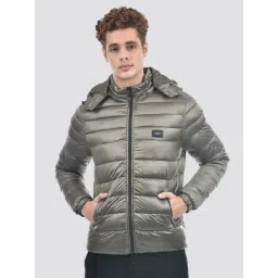 U.S. Polo Assn. Green Polyester Solid Regular Fit Jacket-picture-39