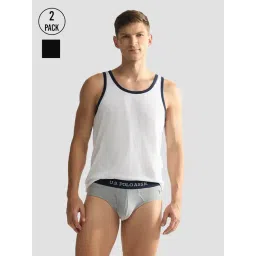 U.S. Polo Assn. Grey & Black Briefs - Pack of 2-picture-46