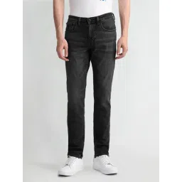 U.S. Polo Assn. Grey Cotton Slim Fit Jeans-picture-15