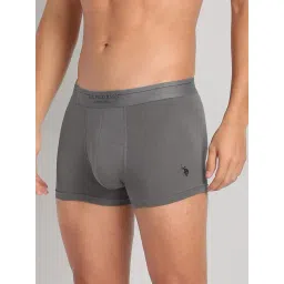 U.S. Polo Assn. Grey Regular Fit Trunks-picture-45