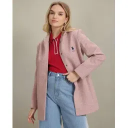 u.s. polo assn. Heathered Longline Hooded Jacket-picture-18