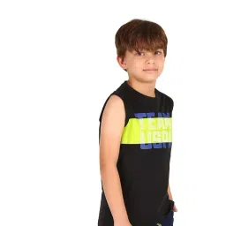 U.S. Polo Assn. Kids Black Graphic Print T-Shirt-picture-16