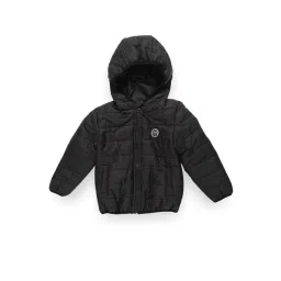 U.S. Polo Assn. Kids Black Solid Full Sleeves Puffer Jacket-picture-17