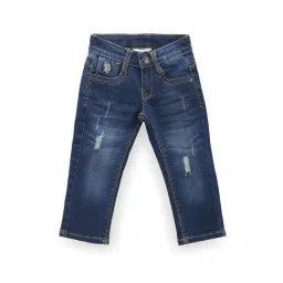U.S. Polo Assn. Kids Blue Distressed Jeans-picture-19
