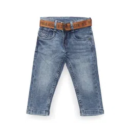 U.S. Polo Assn. Kids Blue Solid Jeans-picture-21