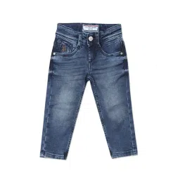 U.S. Polo Assn. Kids Blue Solid Jeans-picture-24