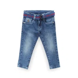U.S. Polo Assn. Kids Blue Solid Jeans-picture-20