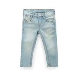U.S. Polo Assn. Kids Blue Solid Jeans-picture-15